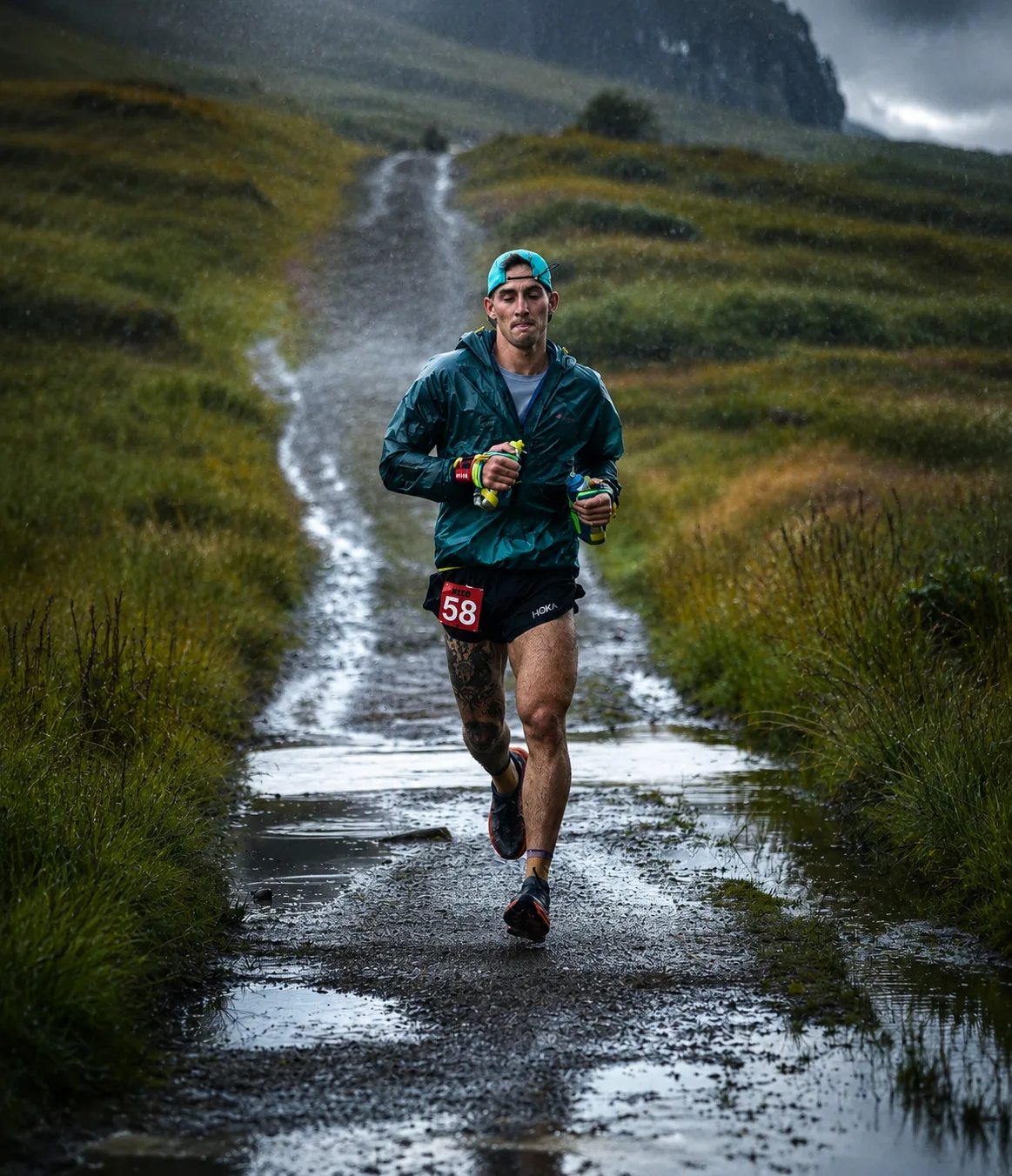 Fighter conditioning hill sprint workout